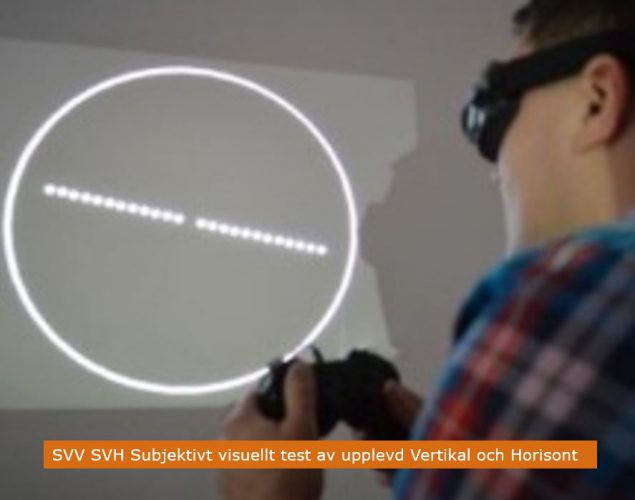 Balanstest av hinnsäcken Utriculus